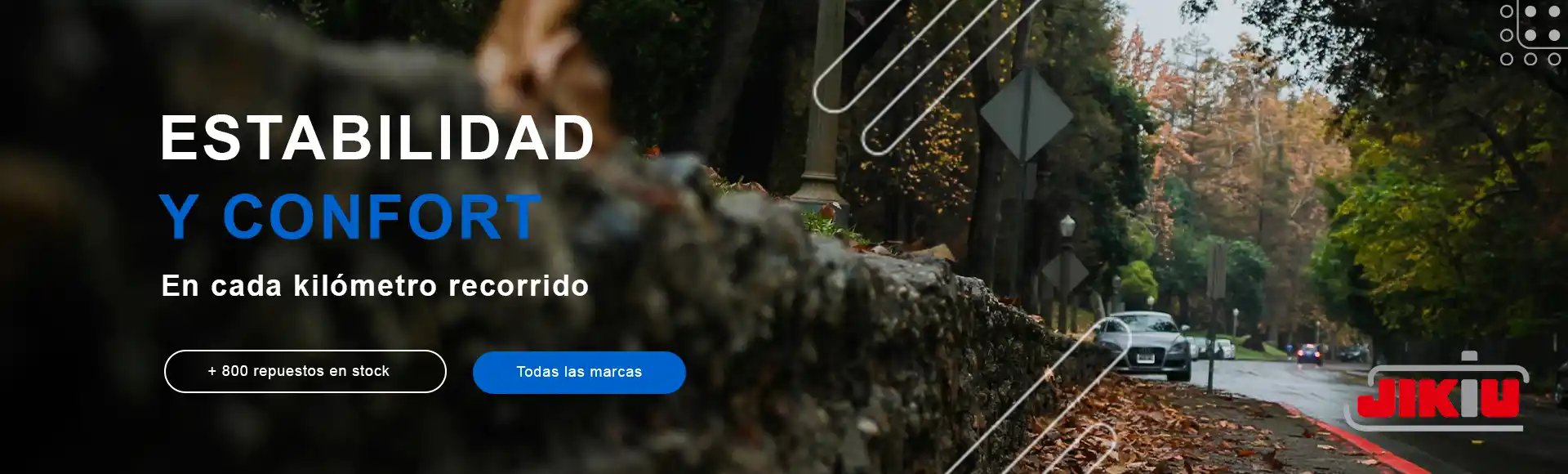 Estabilidad y confort en cada kilómetro con JIKIU
